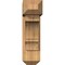 Ekena Millwork Balboa Craftsman Smooth Bracket w/ Offset Brace, Western Red Cedar, 7 1/2"W x 22"D x 26"H BKT0806X22X26BOA04SWR - alternate 4